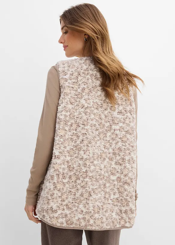 Gilet teddy, bonprix