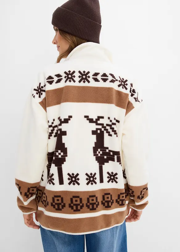 Giacca in pile teddy, bonprix