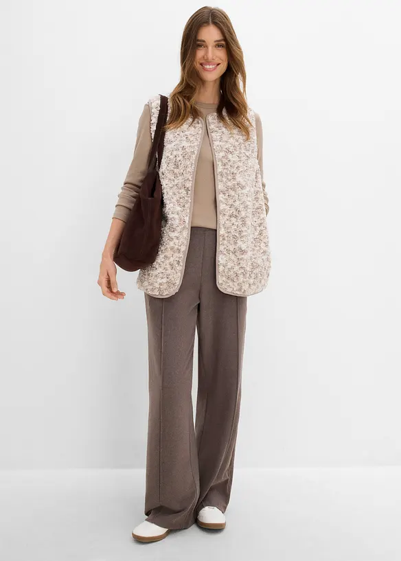Gilet teddy, bonprix