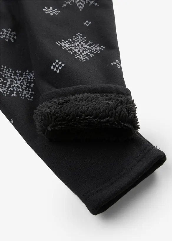 Leggings termici foderati in teddy, bonprix