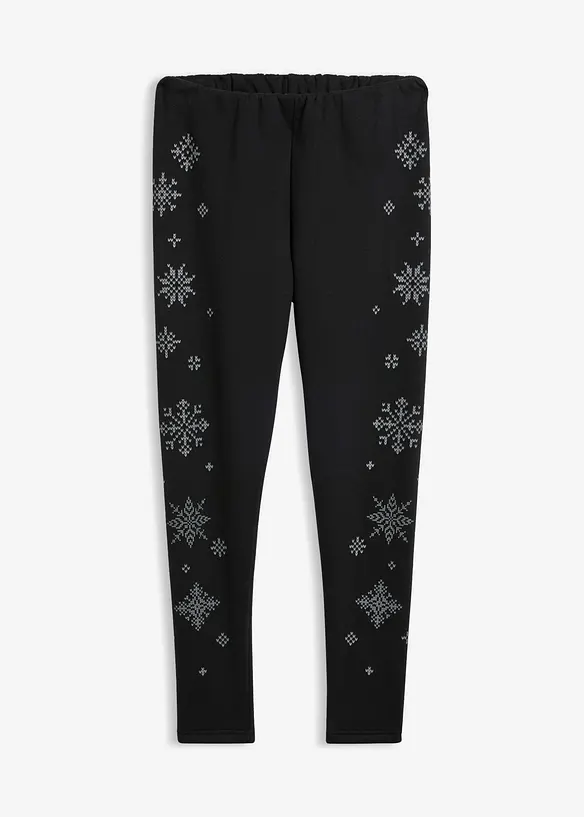 Leggings termici foderati in teddy, bonprix