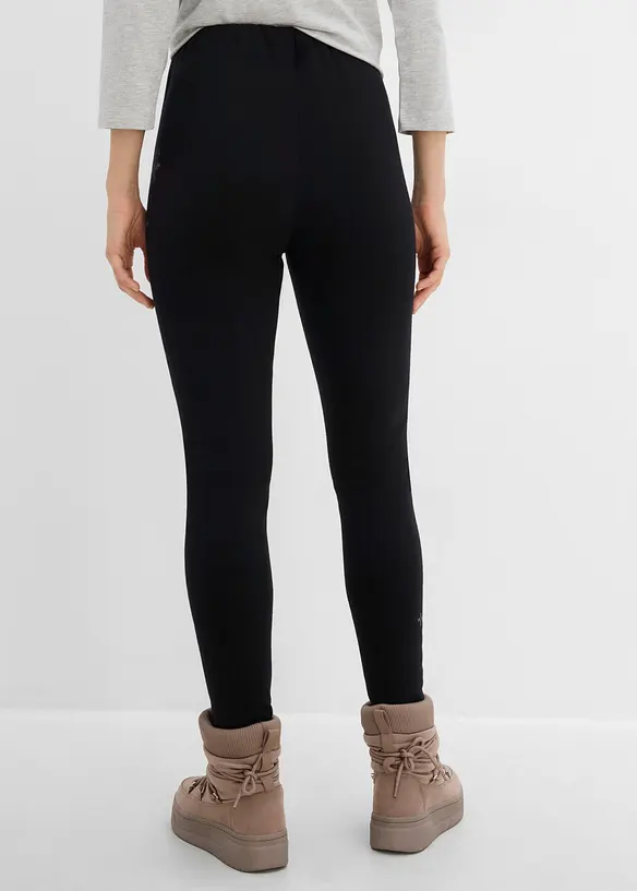 Leggings termici foderati in teddy, bonprix