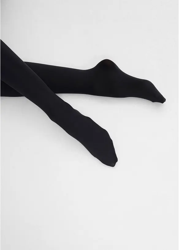 Collant coprenti 100 den (pacco da 2), bonprix