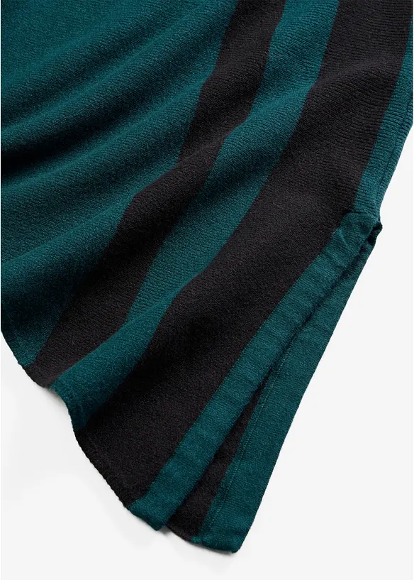 Maglione lungo con fondo asimmetrico, bonprix
