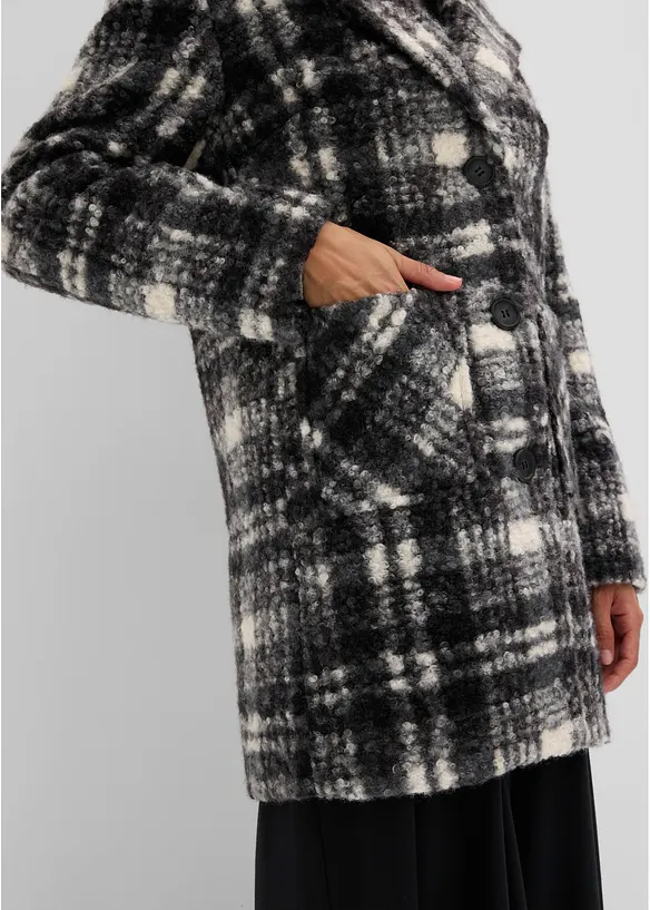 Giacca teddy effetto lana, bonprix
