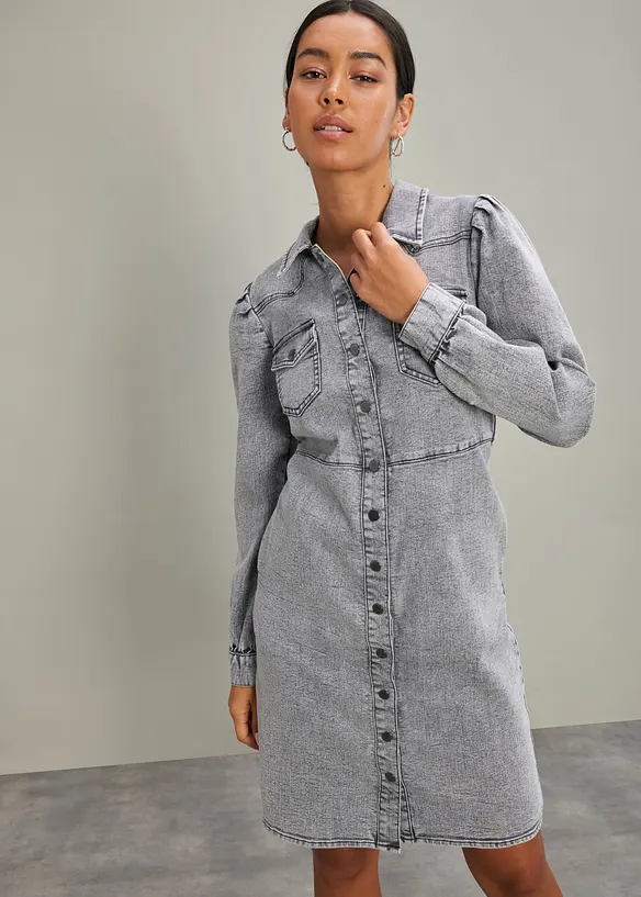 Abito di jeans corto, bonprix