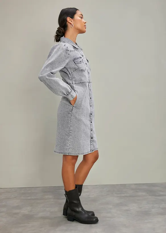 Abito di jeans corto, bonprix