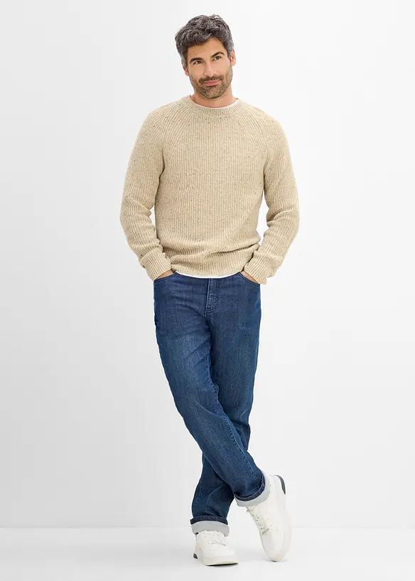 Maglione in filato grosso, regular fit, bonprix