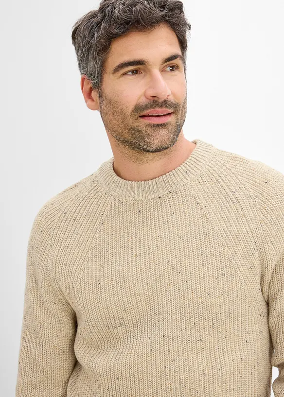 Maglione in filato grosso, regular fit, bonprix