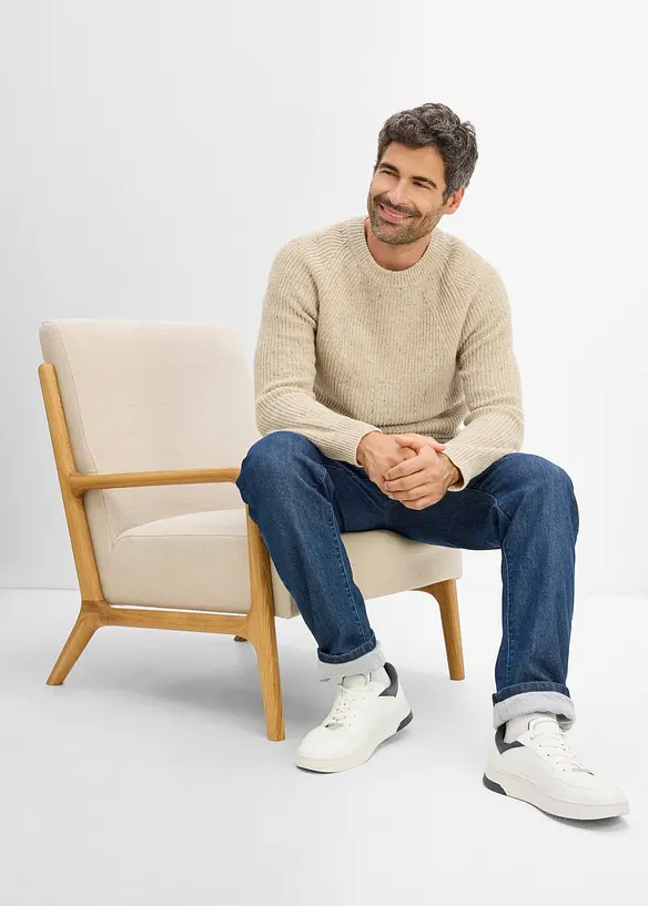 Maglione in filato grosso, regular fit, bonprix