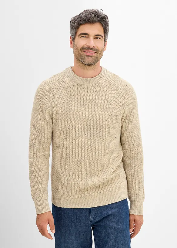 Maglione in filato grosso, regular fit, bonprix