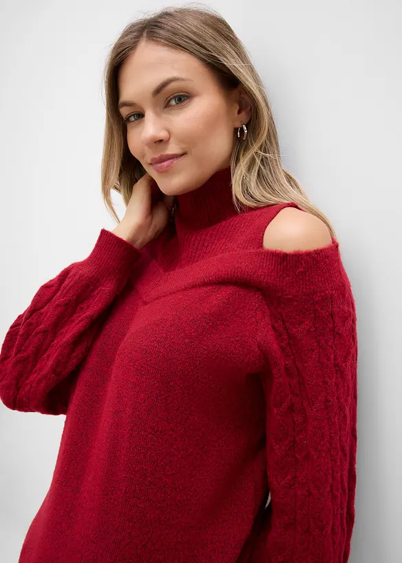 Maglione a spalle scoperte, bonprix
