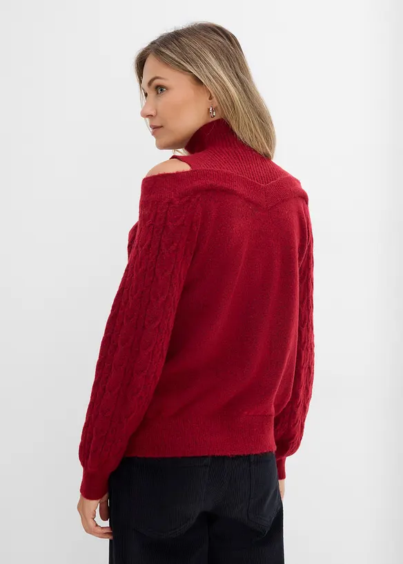 Maglione a spalle scoperte, bonprix