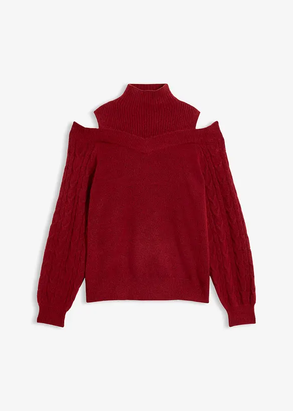 Maglione a spalle scoperte, bonprix