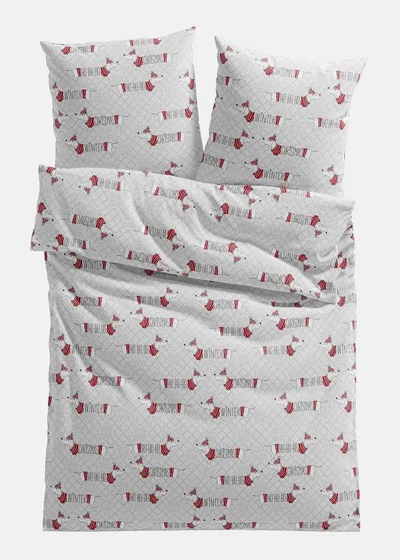 Biancheria da letto in flanella di misto cotone, bonprix