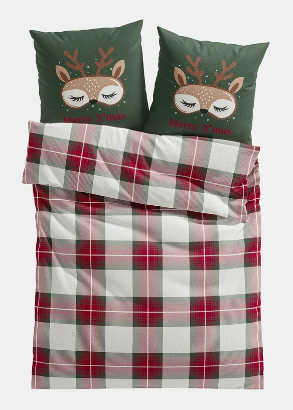 Biancheria da letto in flanella misto cotone, bonprix