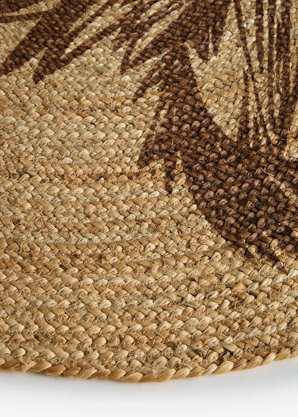 Tappeto kilim rotondo con frange, bonprix