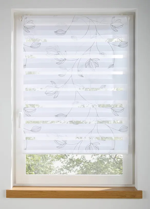 Tenda a rullo doppia con stampa lucida, bonprix