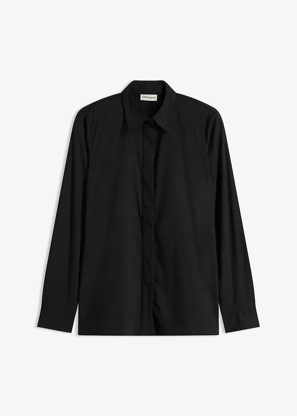 Camicetta elasticizzata lunga, bonprix