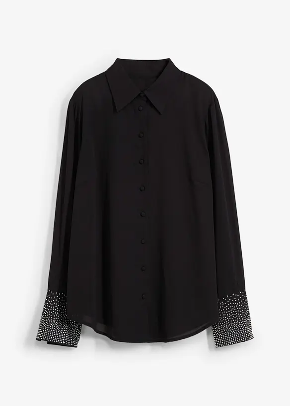 Camicetta con strass, bonprix