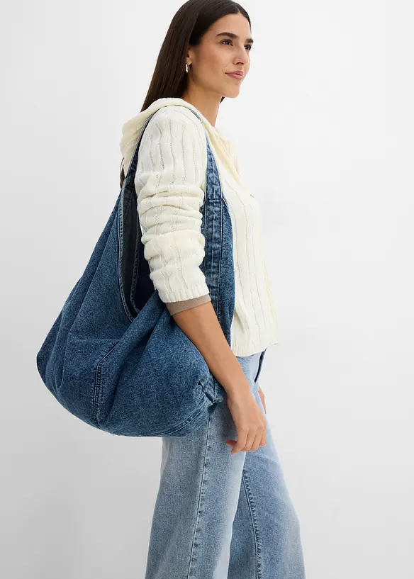 Cardigan con lavorazione a trecce, bonprix