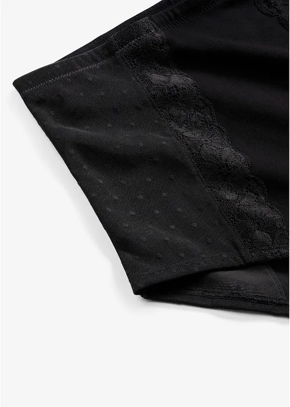 Culotte in misto cotone con effetto modellante medio, bonprix