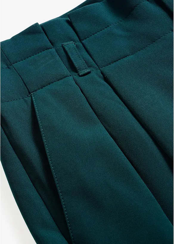 Pantaloni con pinces e vita comoda, bonprix