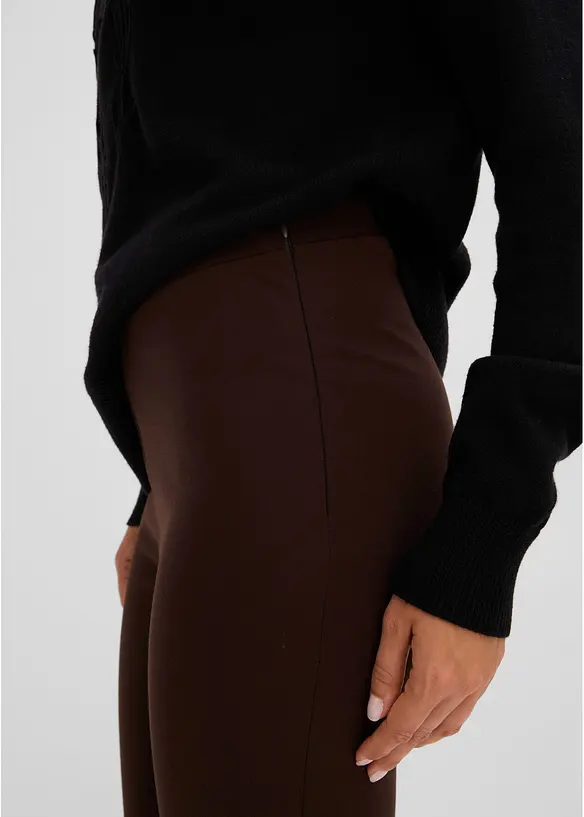 Pantaloni comodi in punto di Roma, bonprix