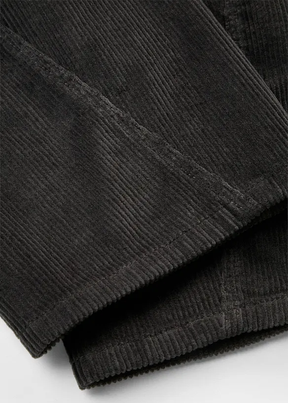 Pantaloni barrel in velluto a coste di misto cotone, bonprix