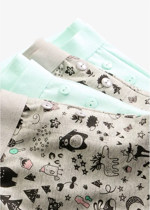 Boxer da donna in misto cotone morbido (pacco da 4), bonprix