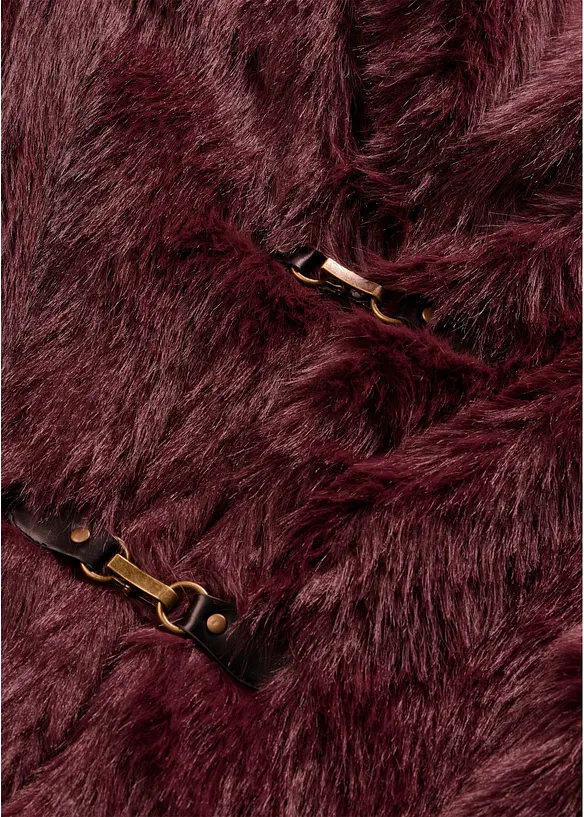Giacca in ecopelliccia foderata, bonprix
