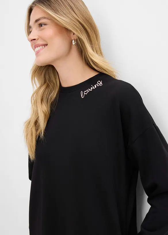 Abito in felpa oversize, bonprix