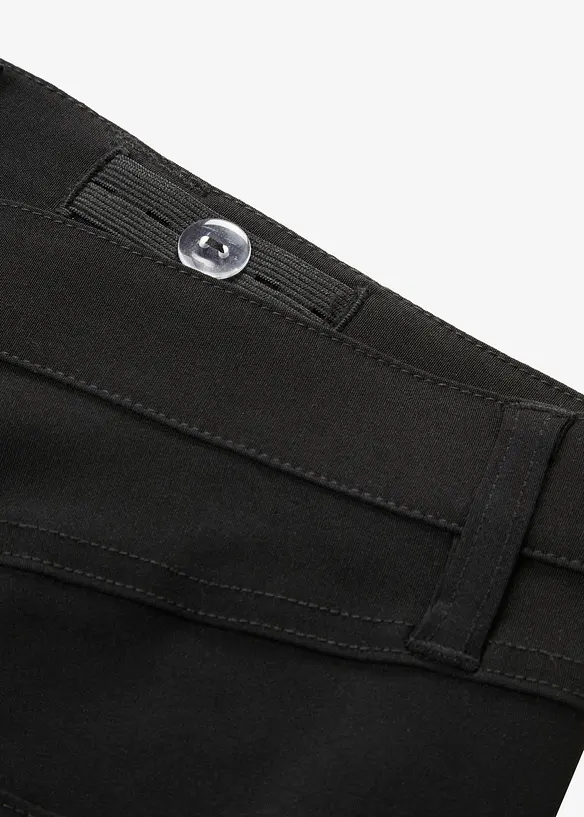 Pantaloni in misto viscosa elasticizzato, bonprix
