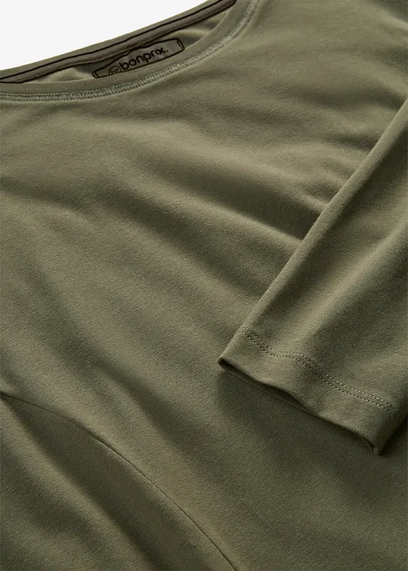 Abito in jersey dalla linea a uovo, bonprix