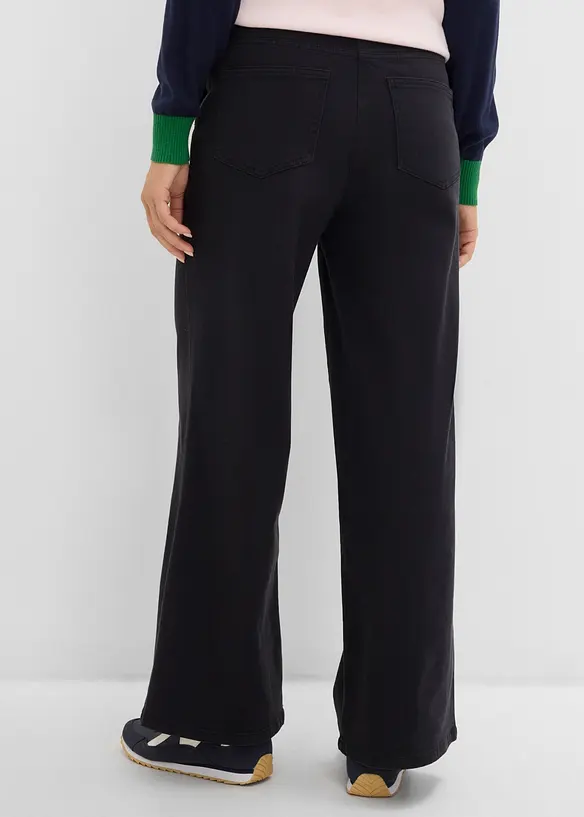 Pantaloni in twill di misto cotone, bonprix