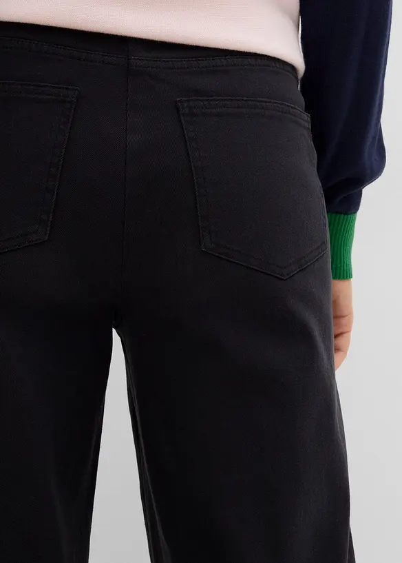 Pantaloni in twill di misto cotone, bonprix