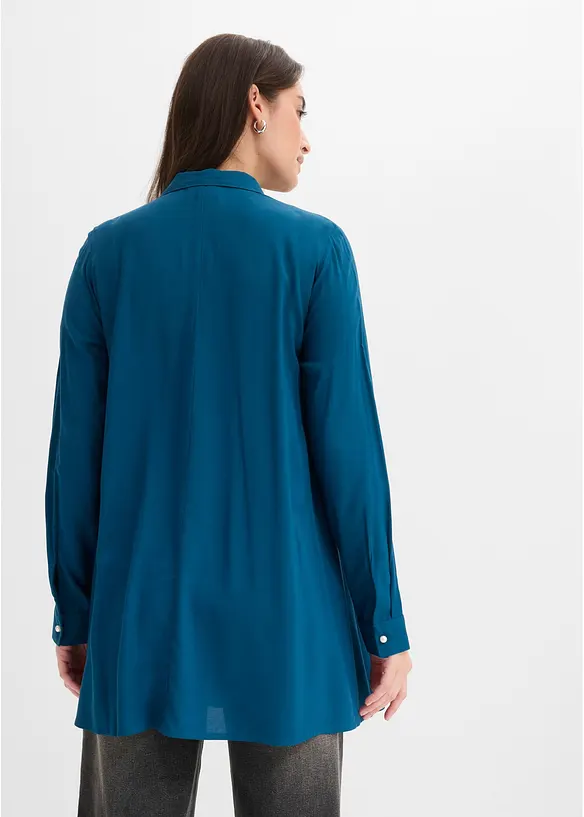 Camicetta lunga in pura viscosa, bonprix