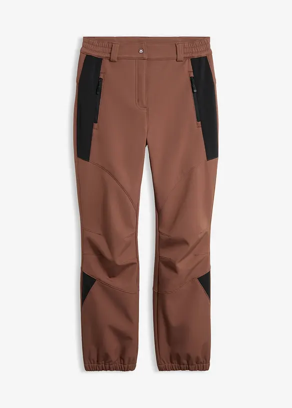 Pantaloni in softshell idrorepellenti, bonprix