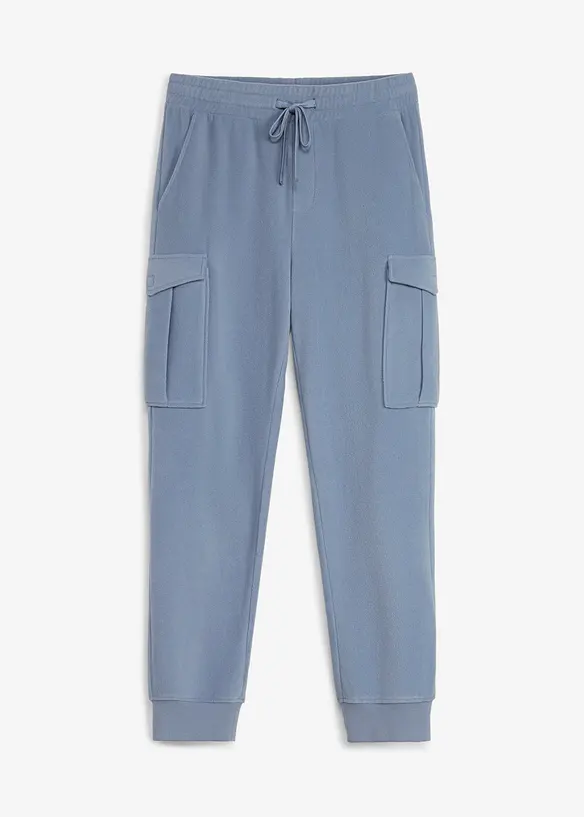 Pantaloni cargo in pile, regular fit, bonprix
