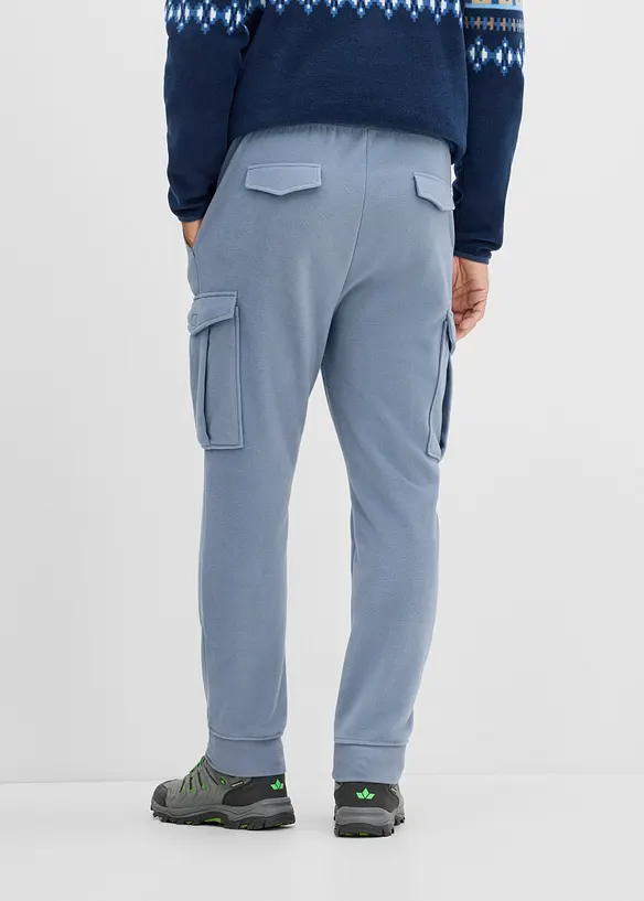 Pantaloni cargo in pile, regular fit, bonprix