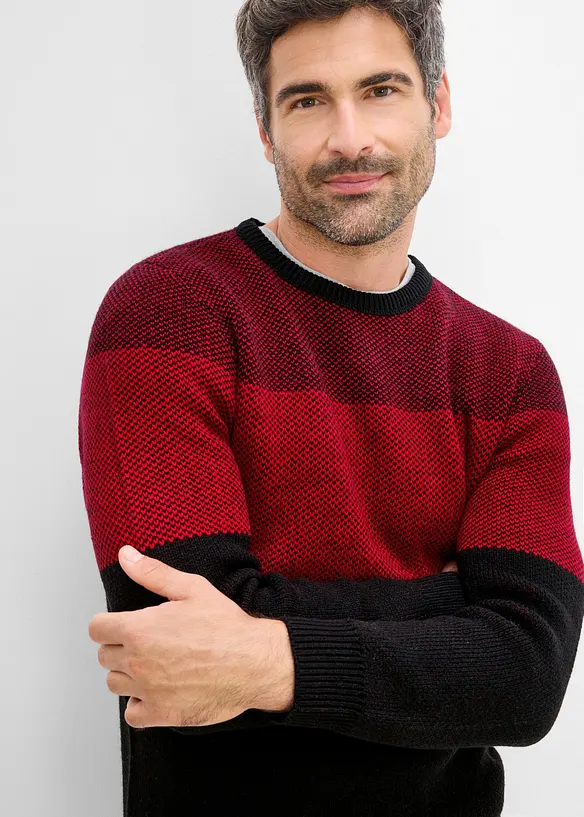 Maglione regular fit in filato fine, bonprix