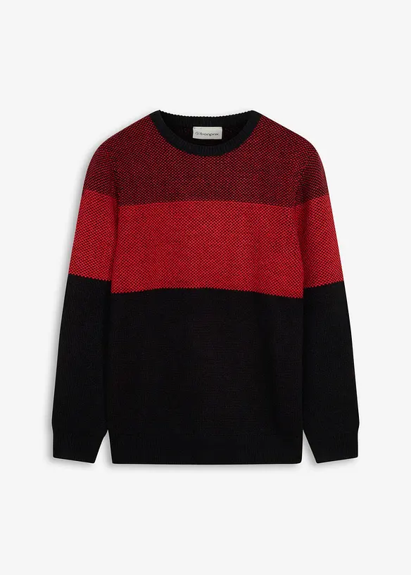 Maglione regular fit in filato fine, bonprix