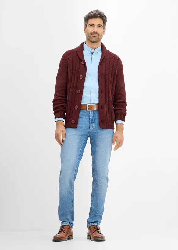 Cardigan a coste, bonprix