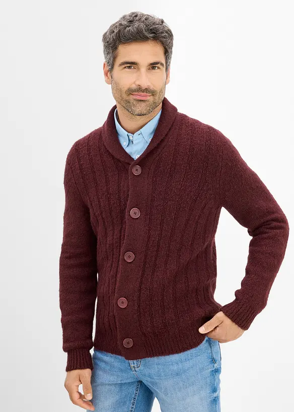 Cardigan a coste, bonprix