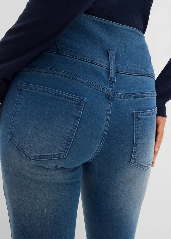 Jeans termici modellanti skinny, vita alta, bonprix
