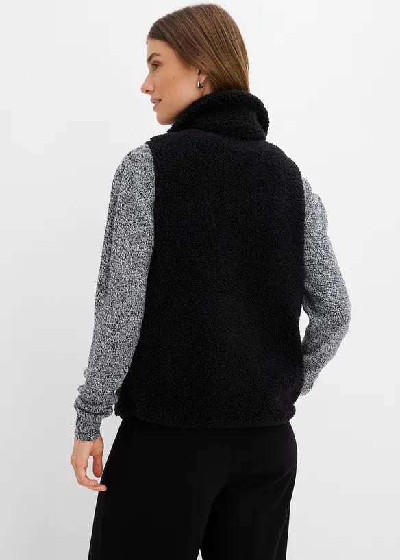 Gilet teddy, bonprix