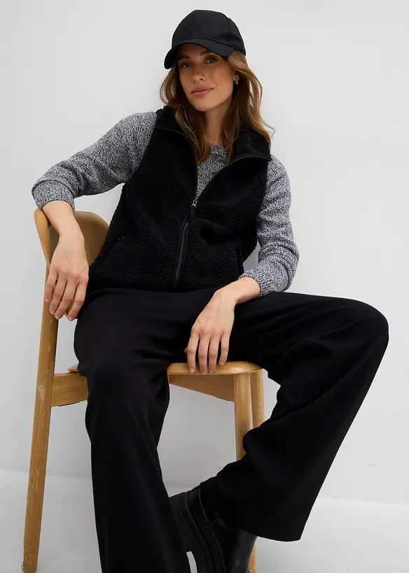 Gilet teddy, bonprix