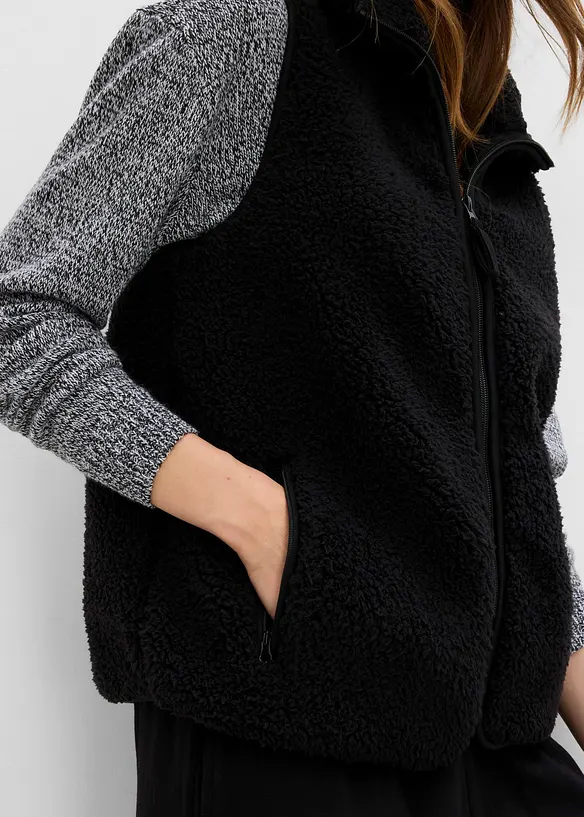 Gilet teddy, bonprix