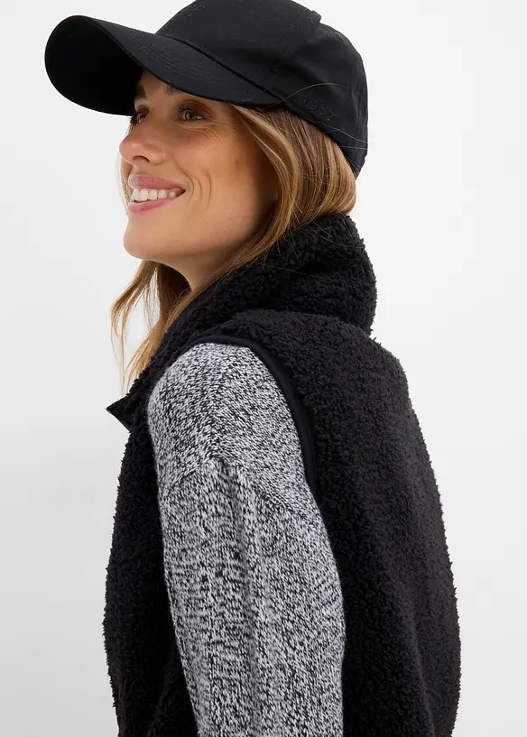 Gilet teddy, bonprix