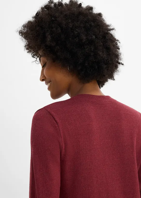 Abito in maglia svasato, bonprix